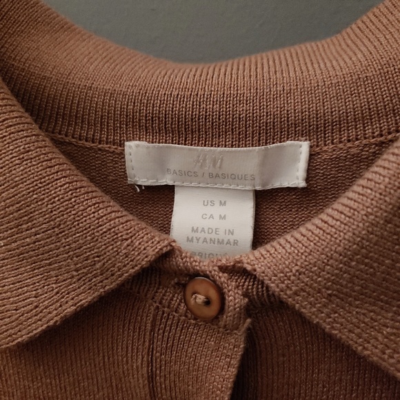 Beige 3/4th Buttoned Shirt - Picture 4 of 6